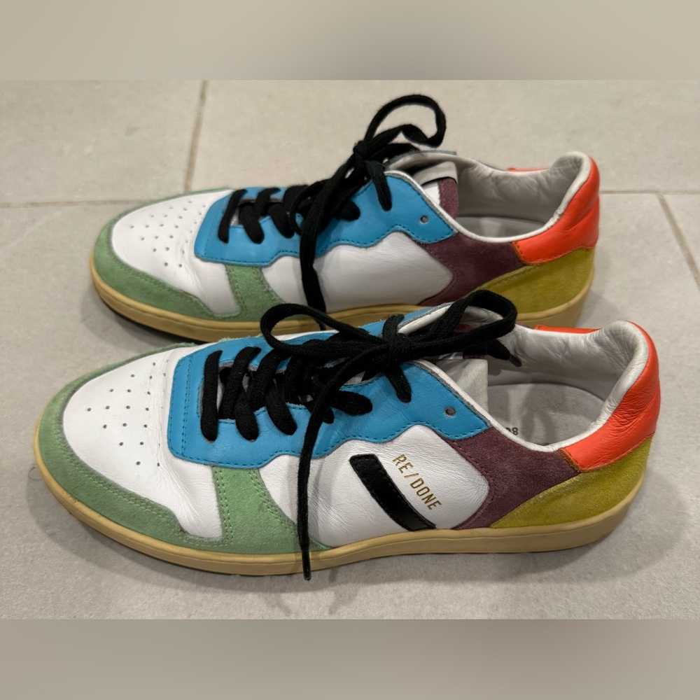 RE/DONE Colorblock Sneakers
